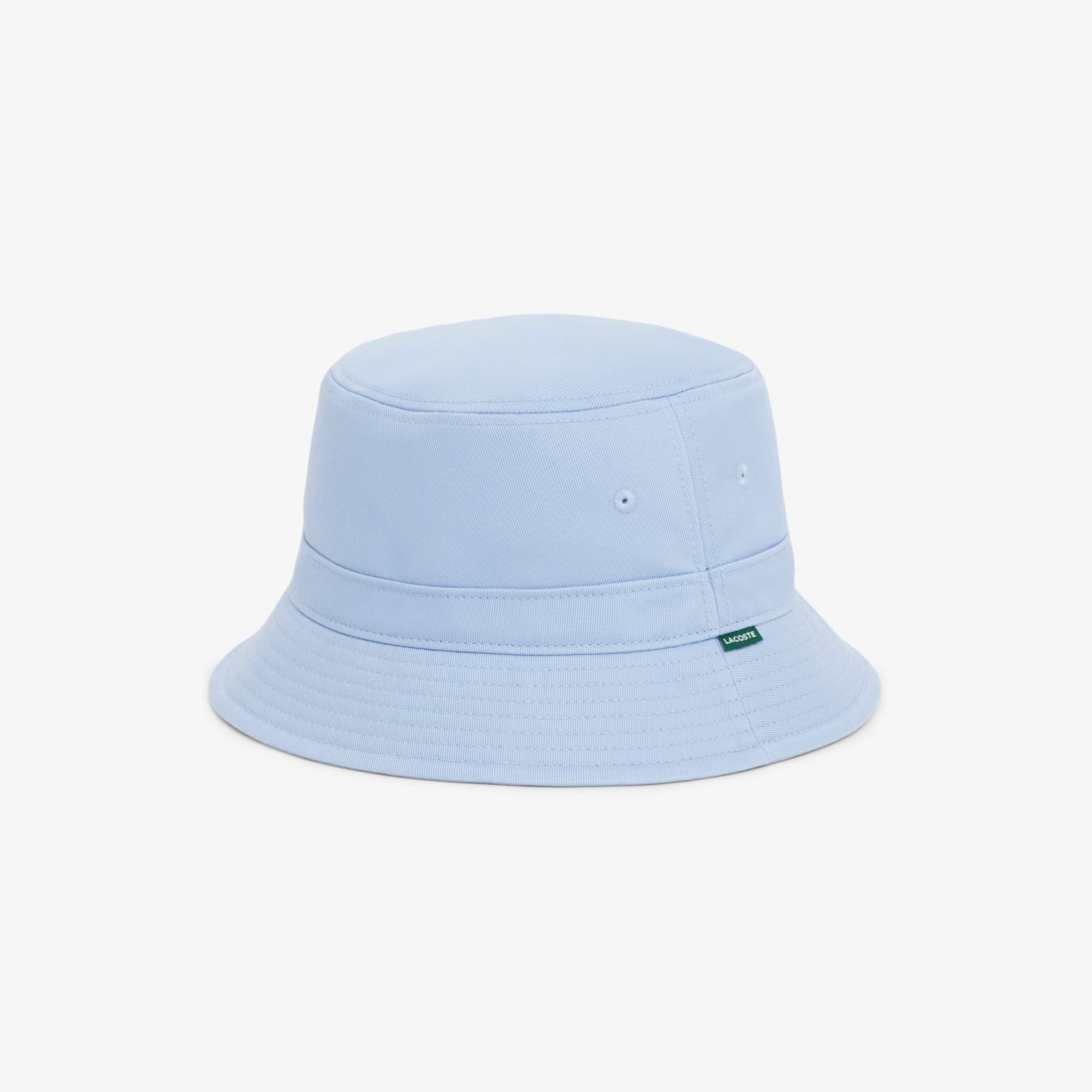 Thumbnail - Lacoste Gefütterter Bob-Hut aus Baumwoll-Twill - Hellblau Size M