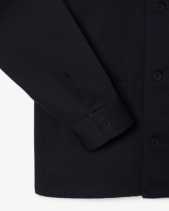 Baumwoll-Overshirt-Jacke
