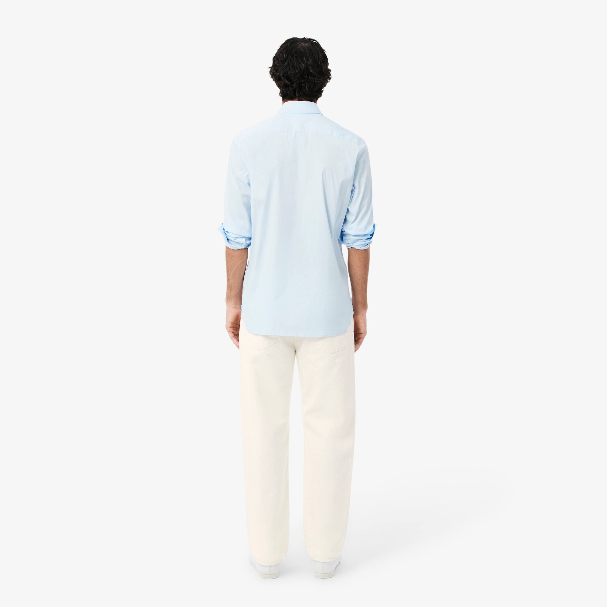 Thumbnail - Lacoste 5 Taschen Indigo-Jeans im geraden Schnitt - Weiß Size 4 - 30/34