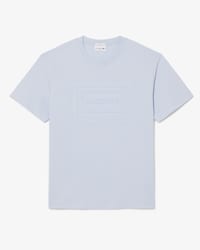 T-Shirt aus schwerer Baumwolle mit Tiefgepr&auml;gtes