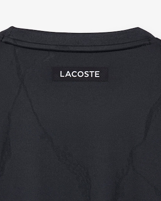 Tennis-T-Shirt aus Jacquard mit Kroko-Print und Ultra-Dry-Technologie
