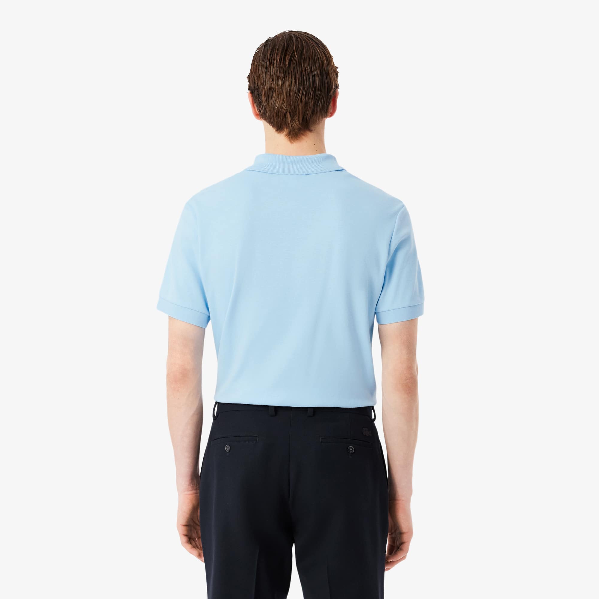 Thumbnail - Lacoste Golf-Polohemd aus Pima-Baumwolle, Regular Fit - Pastellblau Size M