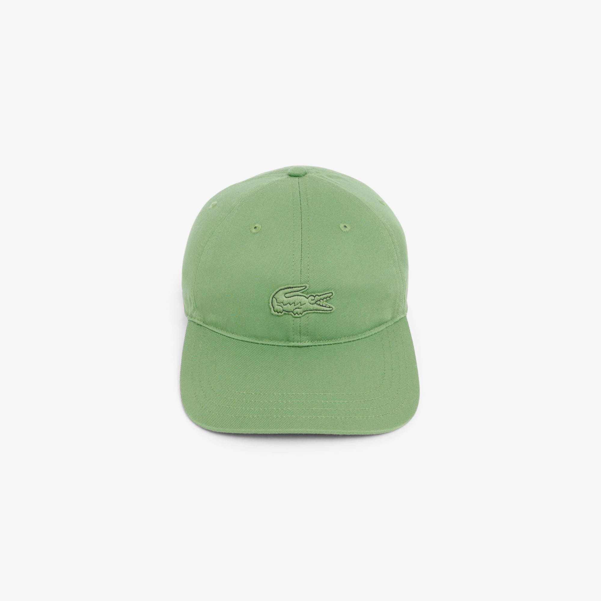 Thumbnail - Lacoste Cap aus Baumwoll-Twill mit Badge - Grün Size One Size
