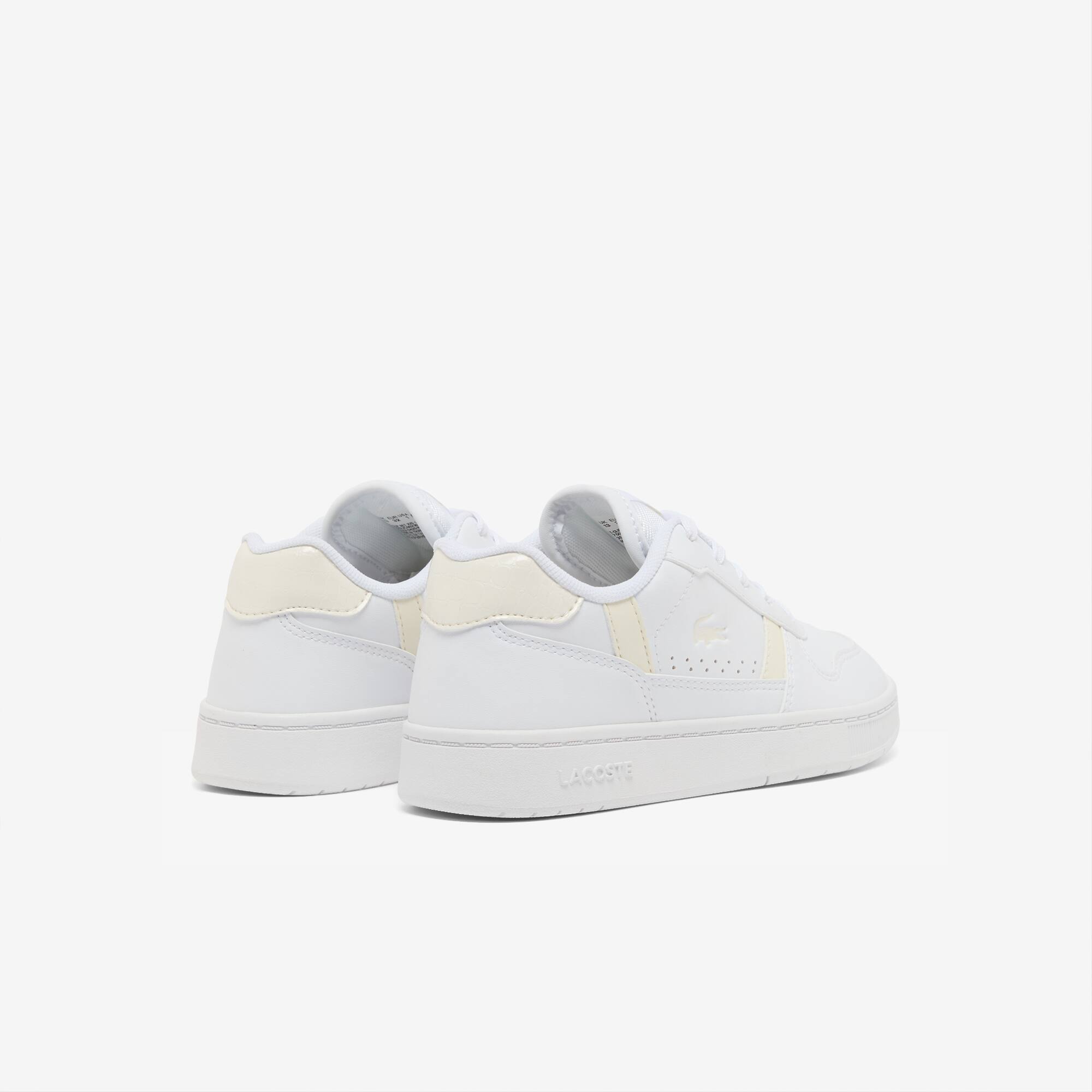 Thumbnail - Lacoste Kinder-Sneakers T-Clip Set - WHT/OFF WHT Size 32