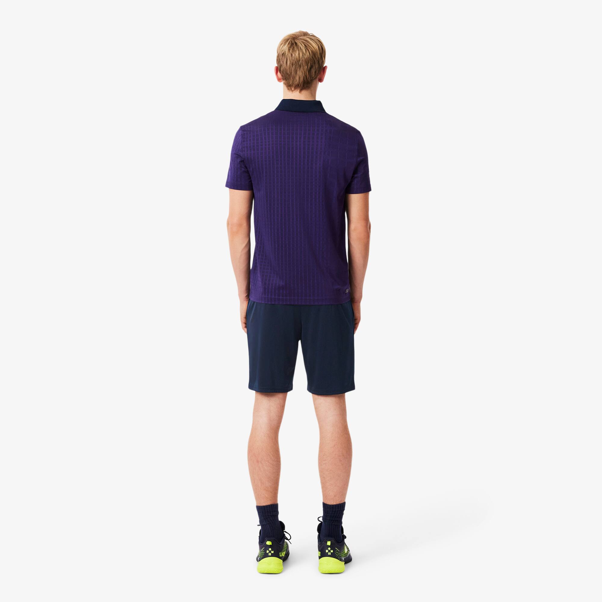 Thumbnail - Lacoste Stretch-Tennisshorts mit Ultra-Dry-Technologie - Navy Blau Size 6 - XL