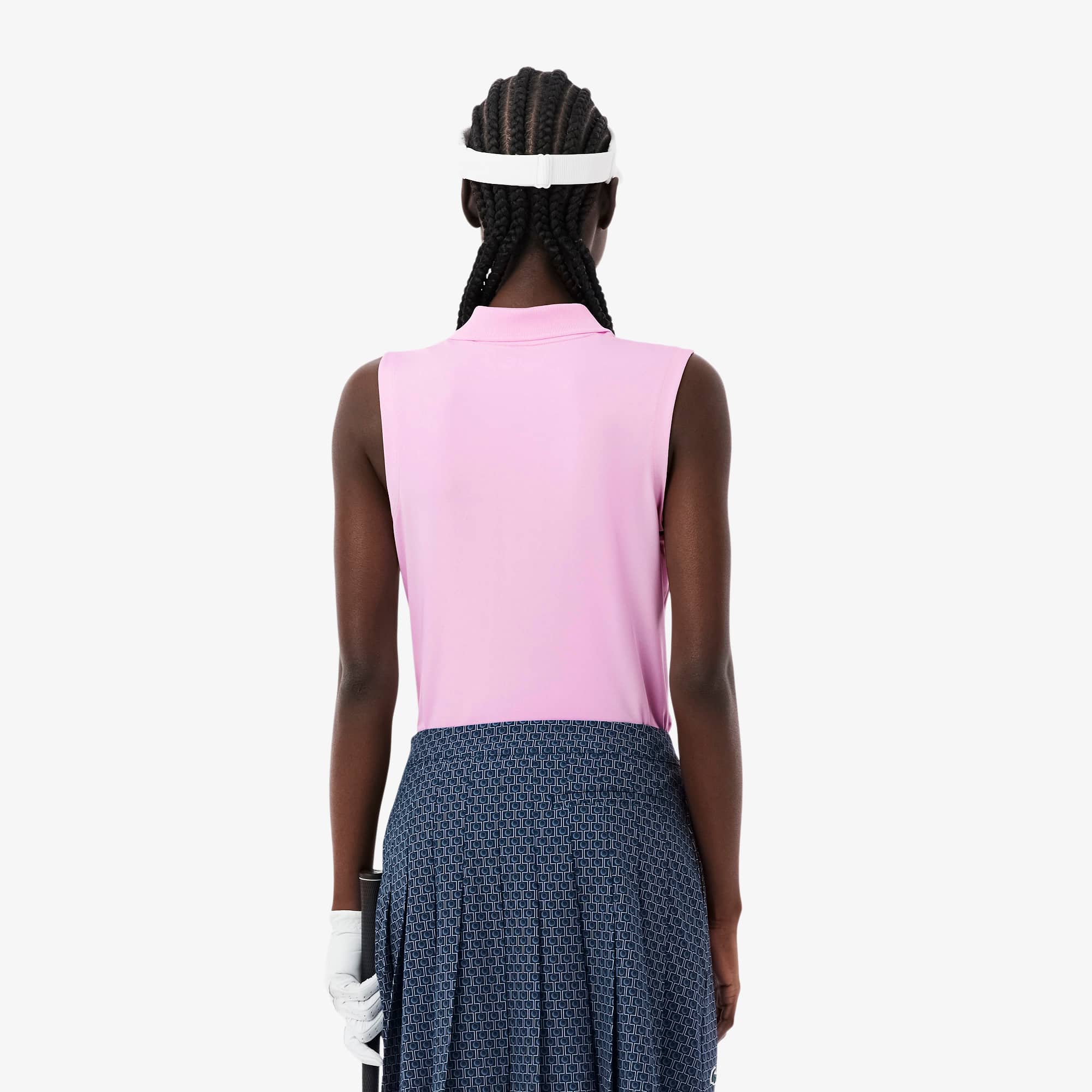 Thumbnail - Lacoste Golf-Polohemd aus Stretchgewebe mit UV-Schutz, Slim Fit - Rosa Size 36