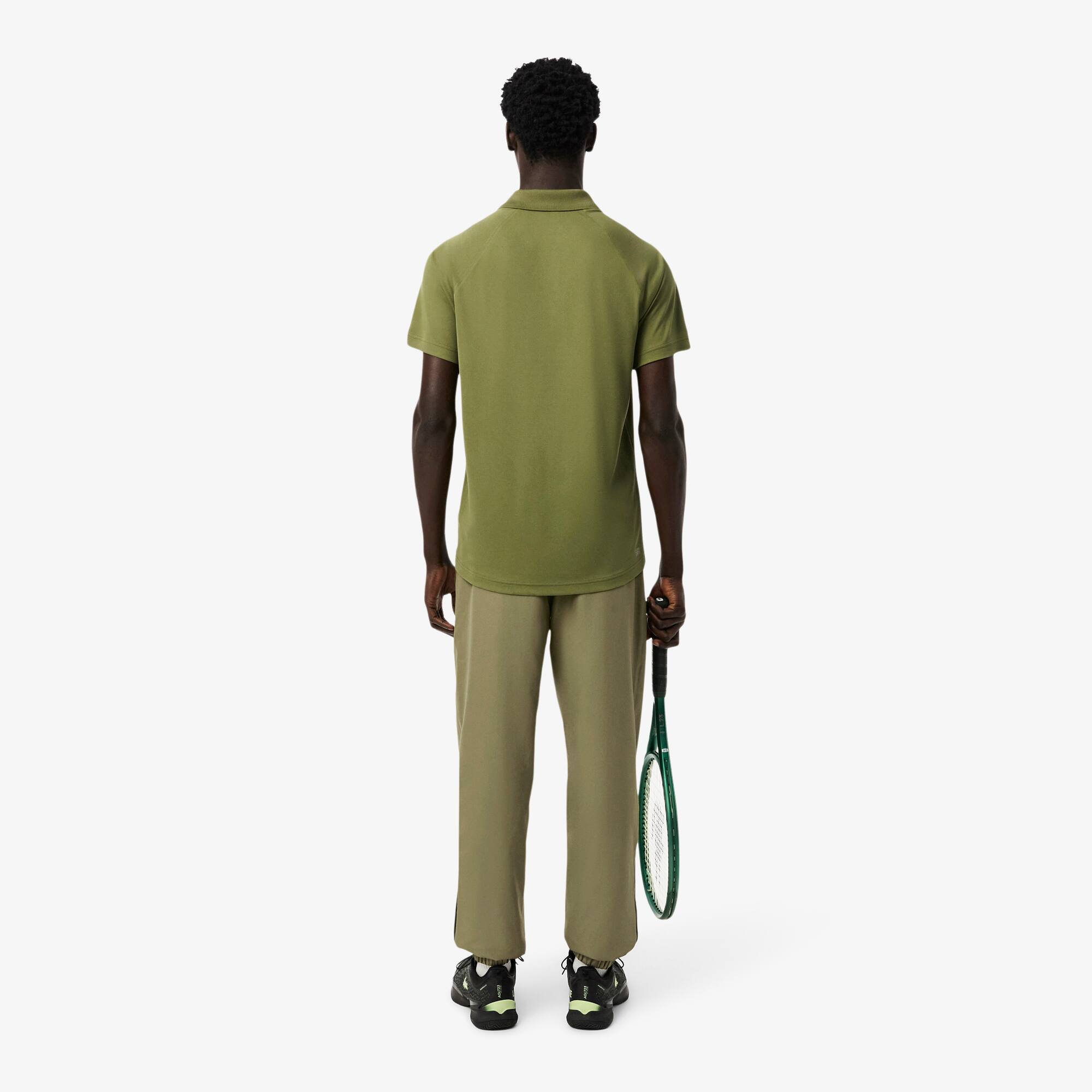Thumbnail - Lacoste Ultra leichte Sport-Trainingshose - Khaki Grün Size L