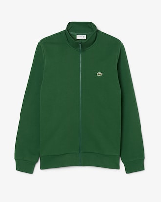 Sweatshirt aus Fleece mit hohem Kragen und Reißverschluss