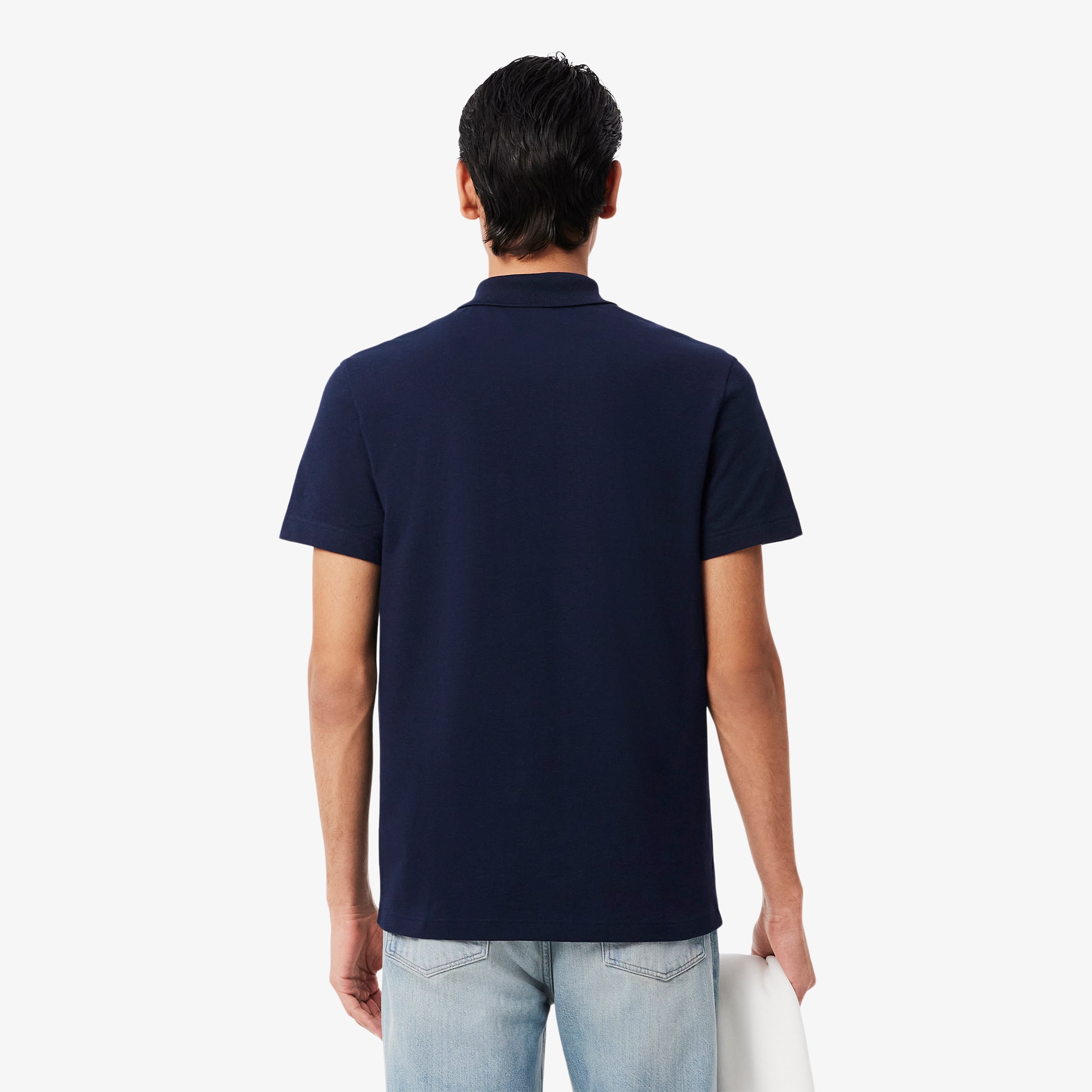 Thumbnail - Lacoste Regular Fit-Polohemd aus Baumwolle - Navy Blau Size M