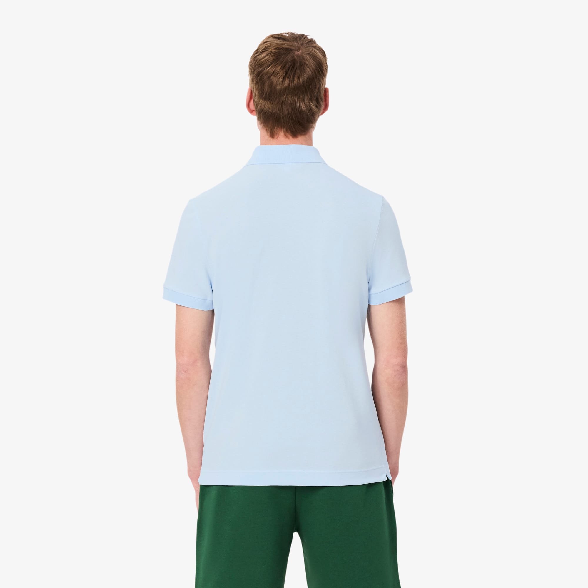 Thumbnail - Lacoste Regular Fit-Polohemd Paris aus Stretch-Piqué - Hellblau Size XS