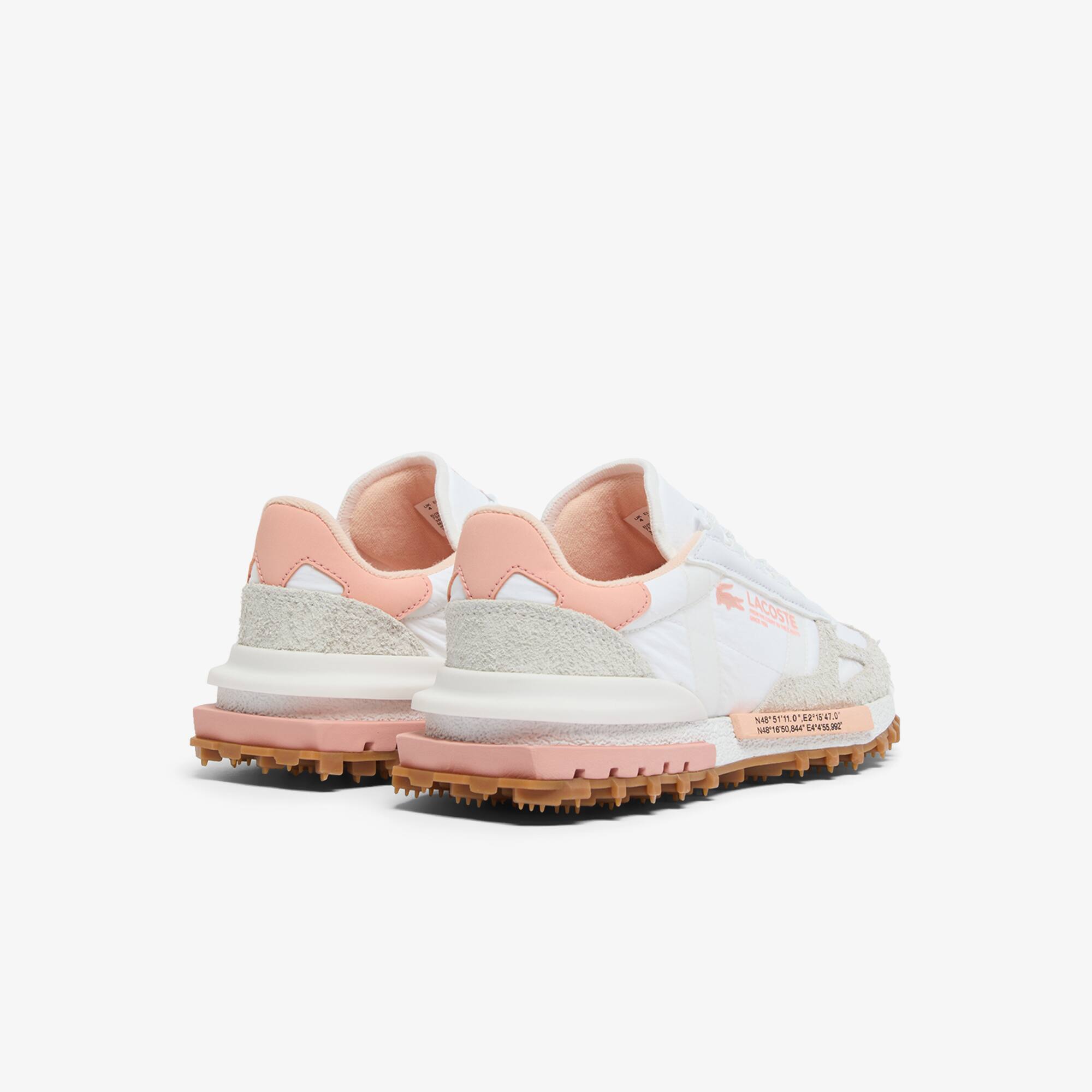 Thumbnail - Lacoste Damen-Sneakers Elite Active - WHITE/LIGHT PINK Size 38