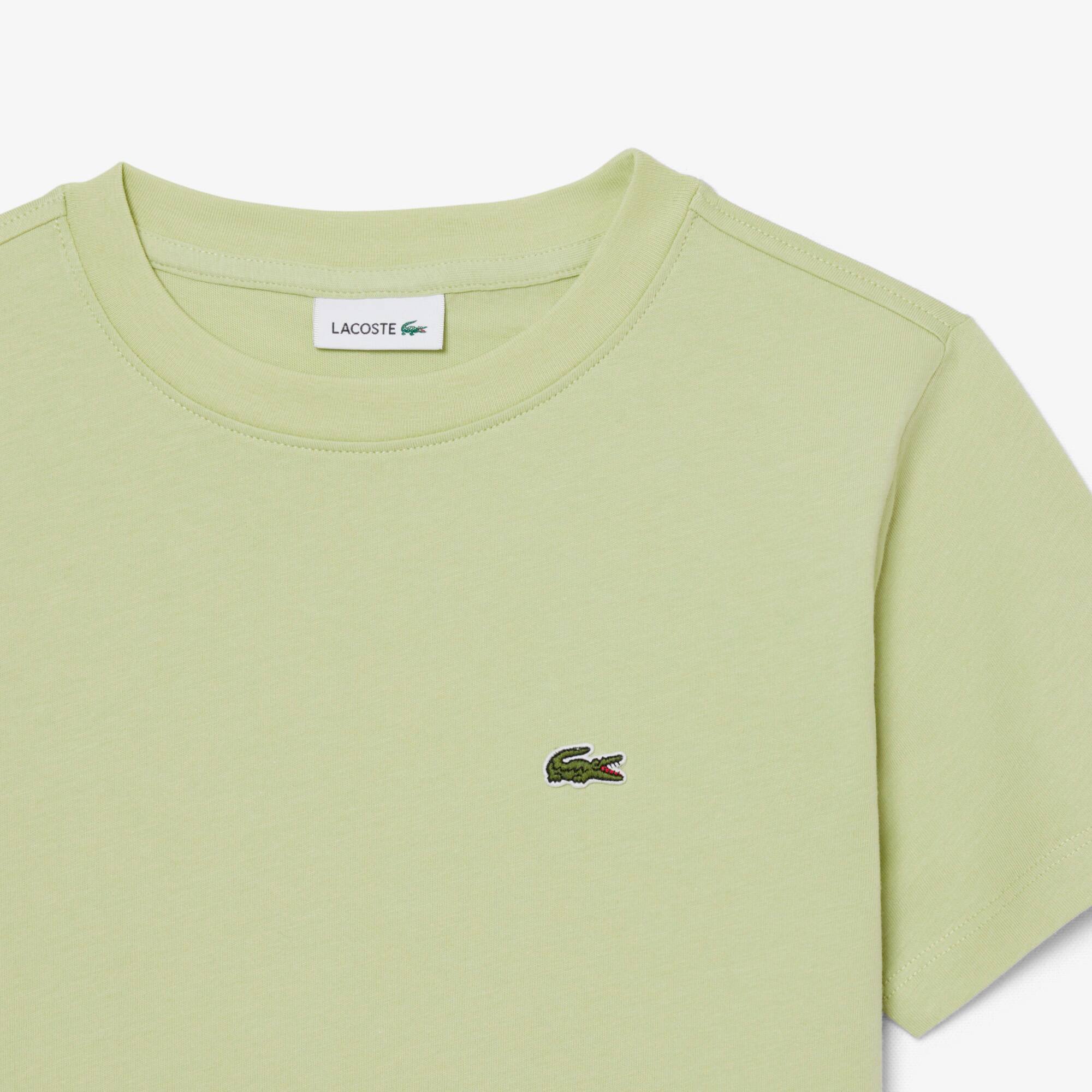 Thumbnail - Lacoste Unisex T-Shirt aus Baumwolle - Grün Size 9 - 10A