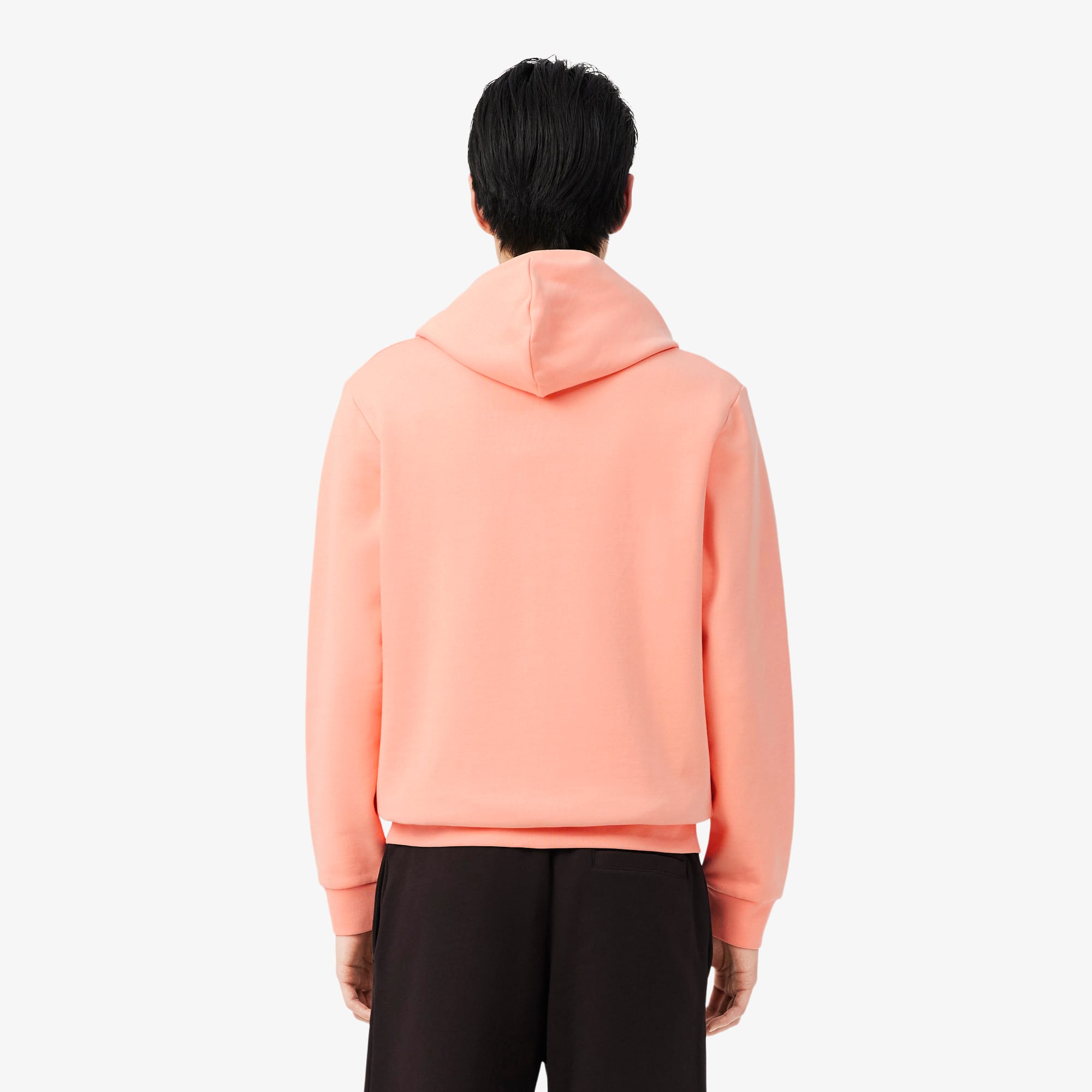 Thumbnail - Lacoste Classic Fit-Sweatshirt aus Fleece mit Reißverschluss - Rose Size M