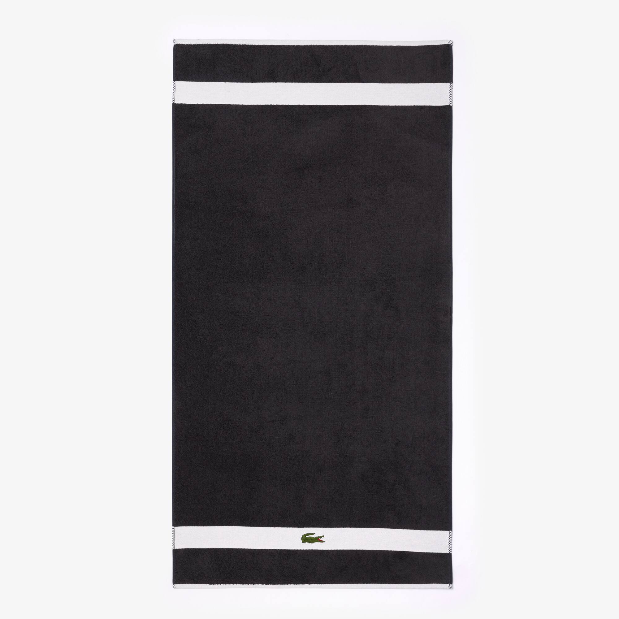 Thumbnail - Lacoste L Casual Handtuch - GREY Size 70 x 140 cm