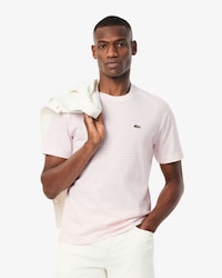 T-Shirt aus schwerer Baumwolle mit Streifen