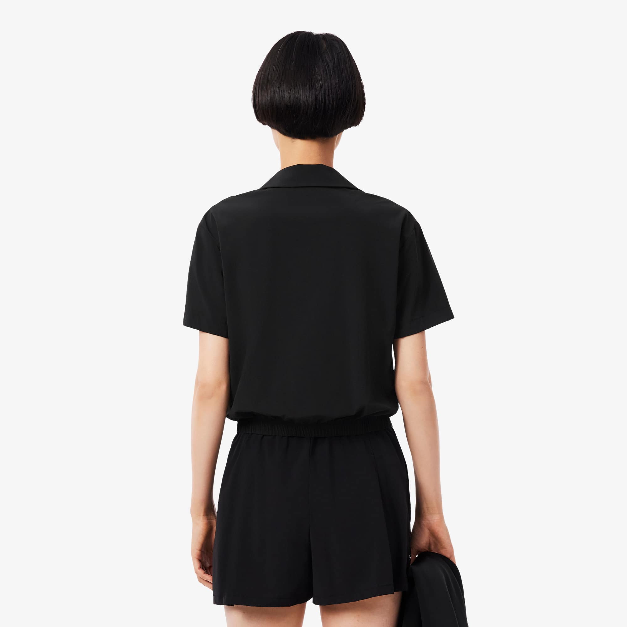 Thumbnail - Lacoste Sport-Polohemd aus Stretchmaterial mit Ultra Dry-Technologie, Relaxed Fit - Schwarz Size 42