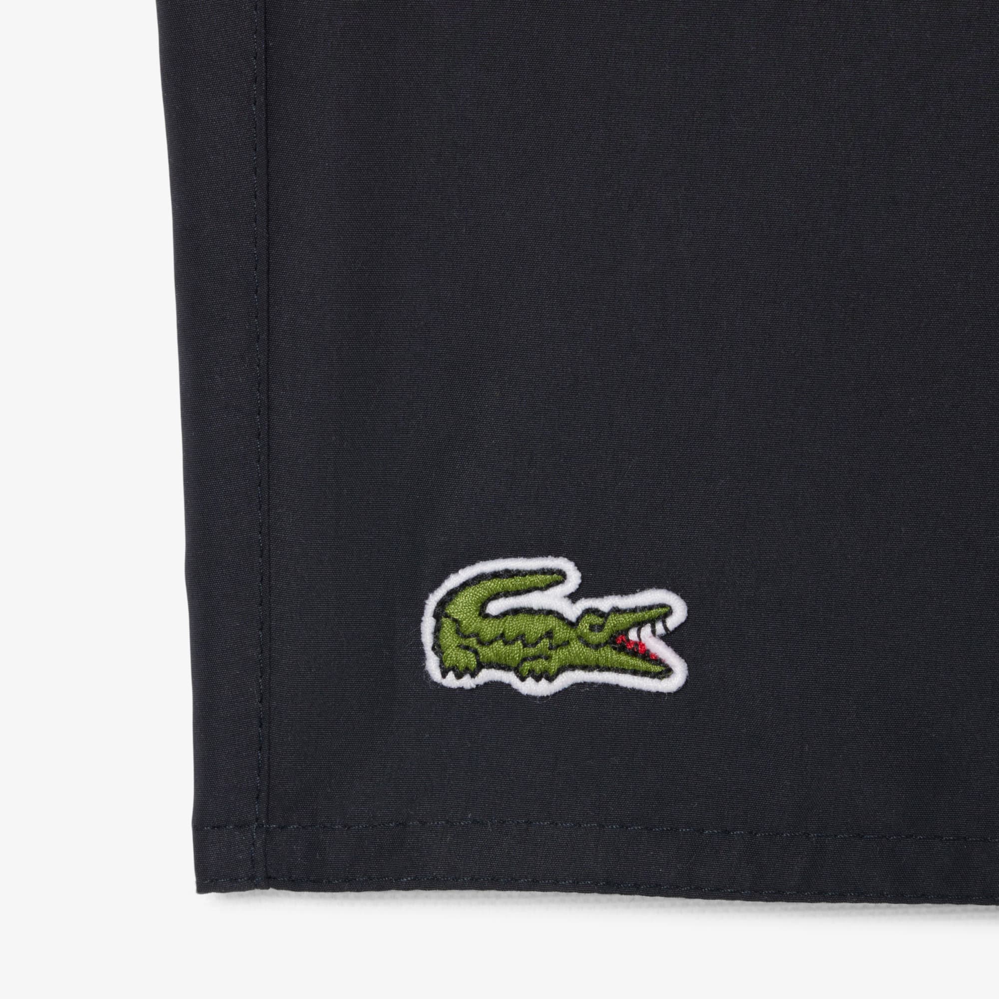 Thumbnail - Lacoste Lange Surfer-Badehose - Schwarz Size M