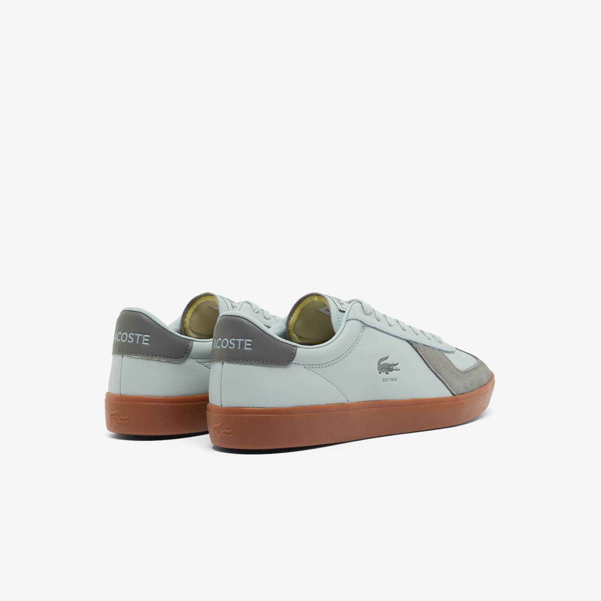 Thumbnail - Lacoste Herren-Sneakers Baseshot Pro - LT GRY/GUM Size 43