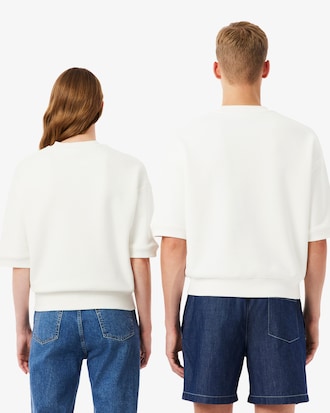 Relaxed Fit-Sweatshirt mit kurzen &Auml;rmeln