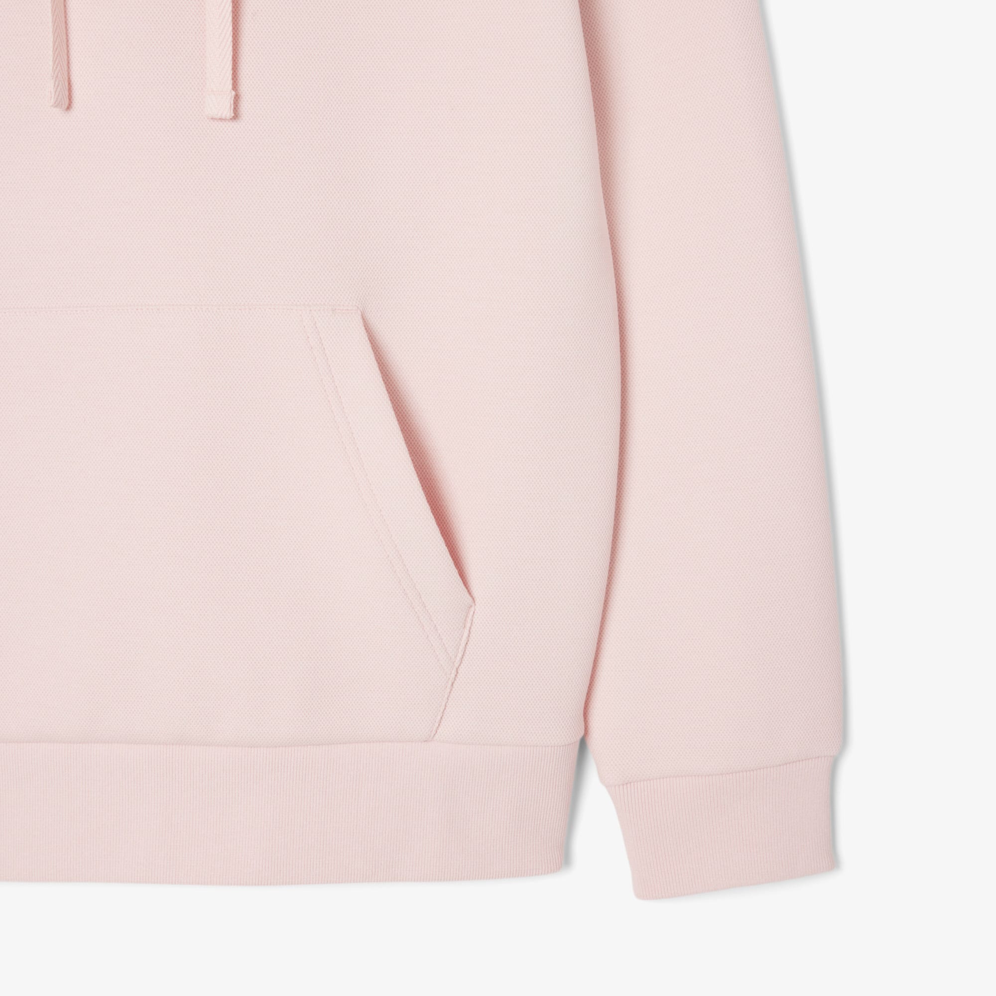 Thumbnail - Lacoste Hoodie aus Piqué - Hellrosa Size 38