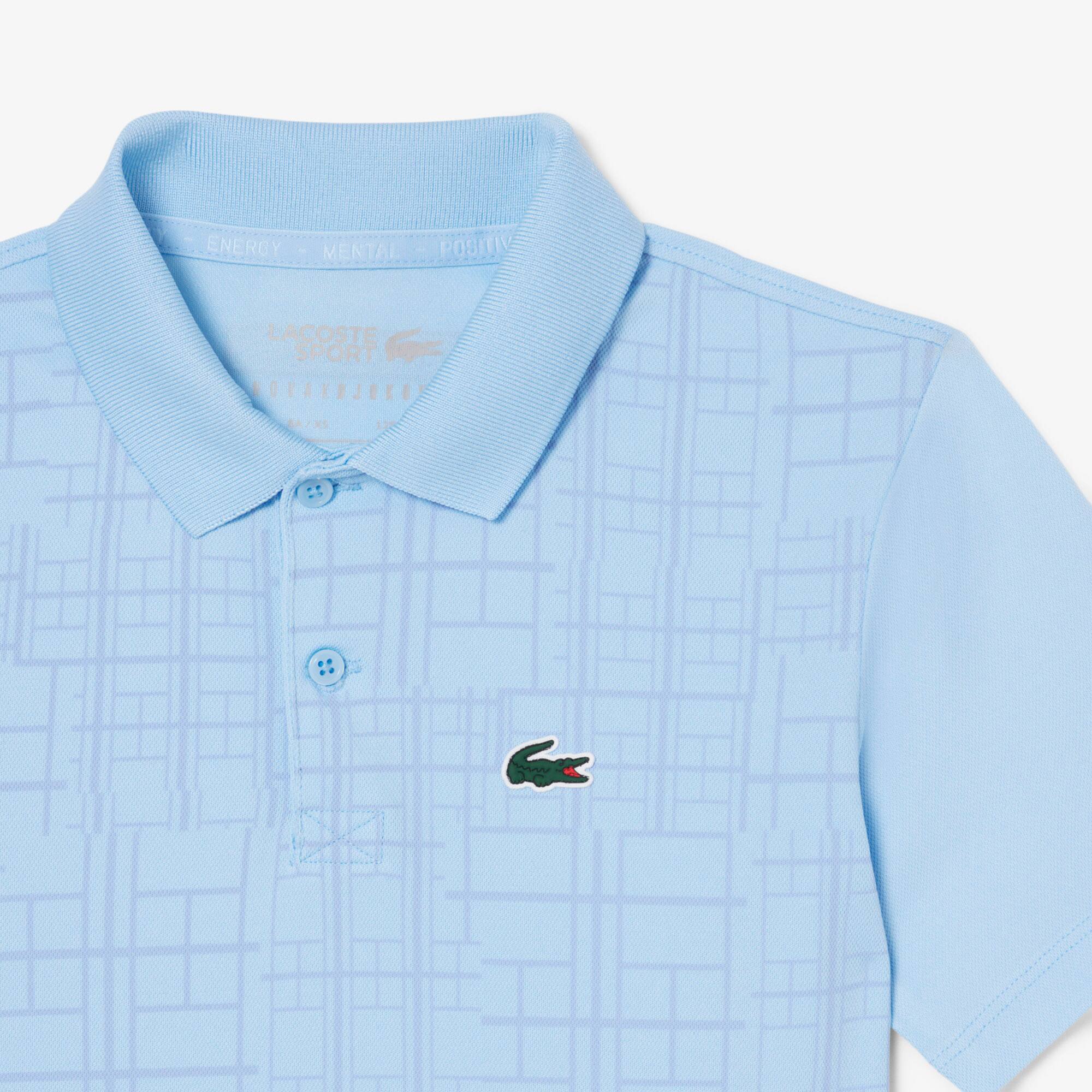 Thumbnail - Lacoste Tennis-Polohemd aus Jersey mit Ultra-Dry-Technologie - Pastellblau Size 8 - 8A