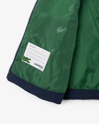 Ärmellose Daunenjacke aus Taft