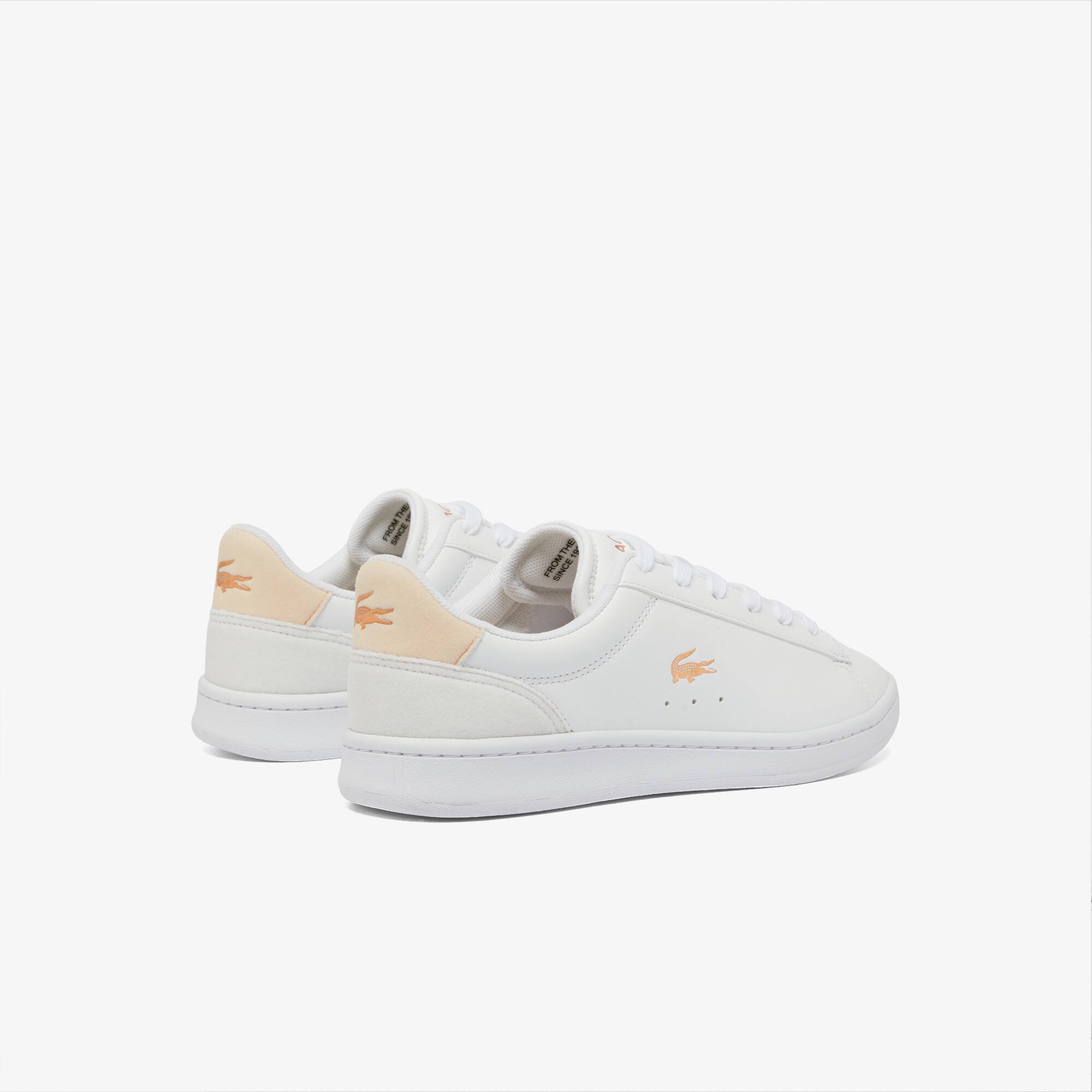 Thumbnail - Lacoste Junior Sneaker Carnaby Set - WHITE/LIGHT PINK Size 37.5