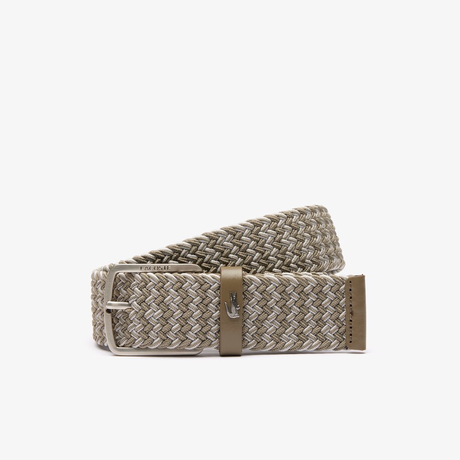 Krokodil-Gürtel aus Stretch-Strickware - Herren Gürtel - Neu 2024 