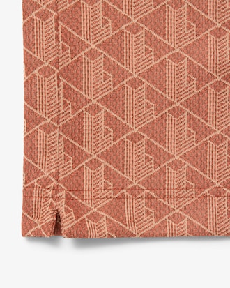 Classic Fit-Polohemd mit Monogramm aus Jacquard