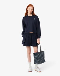 Shorts aus Interlock-Piqu&eacute;