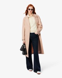 Wasserabweisender Oversized-Trenchcoat
