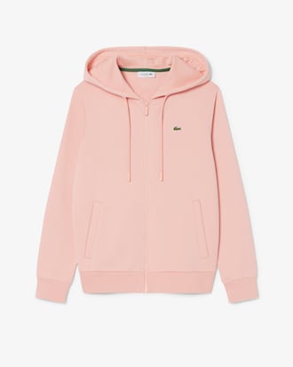 Fleece-Hoodie mit Rei&szlig;verschluss