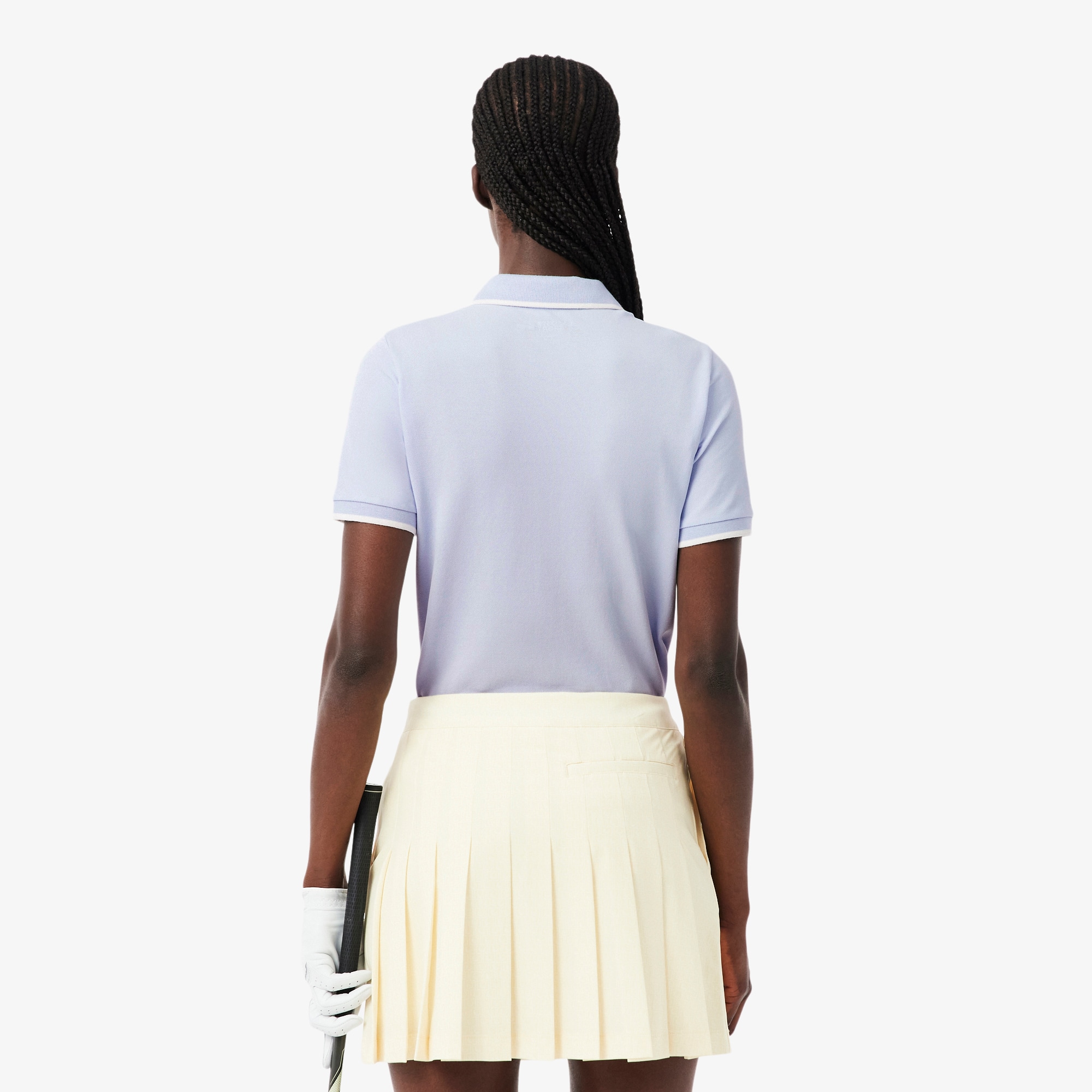 Thumbnail - Lacoste Golf-Polohemd aus Petit Piqué mit Wärmeregulierung - Hellblau Size 34