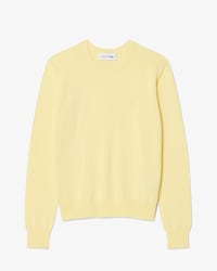 Pullover aus 3D-Strick mit Rundhalsausschnitt