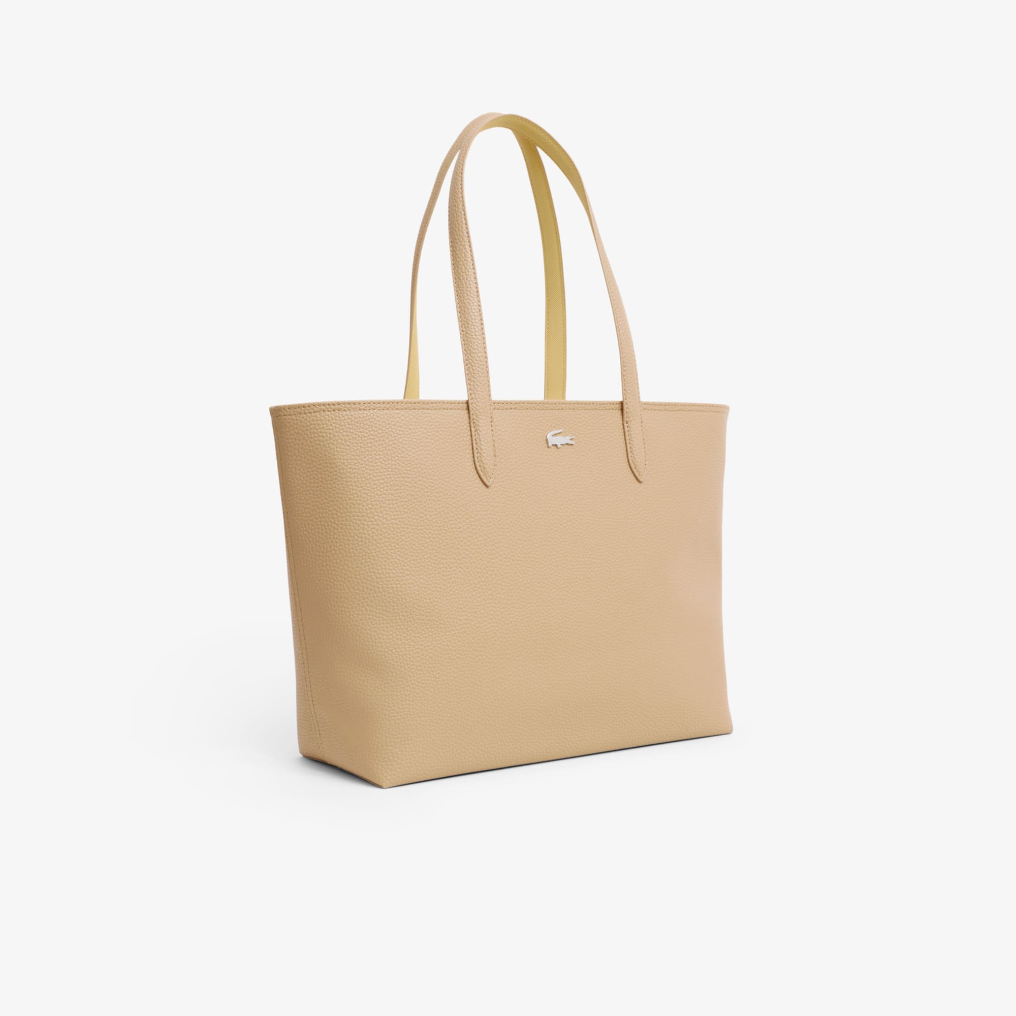 Thumbnail - Lacoste Tote Bag Anna mit Reißverschluss - VIENNOIS SOJA Size One Size