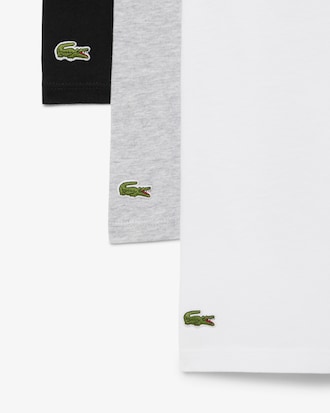 3er-Pack Loungewear-T-Shirts, Slim Fit