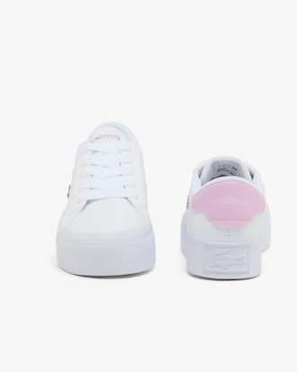 Damen-Sneakers Ziane Platform aus Leder