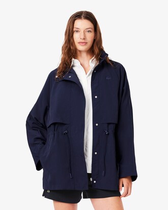Mittellanger, wasserabweisender Oversized-Parka