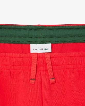 Shorts aus doppelseitigem Piqué