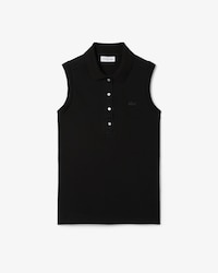 &Auml;rmelloses, dehnbares Slim Fit-Polohemd L.12.D