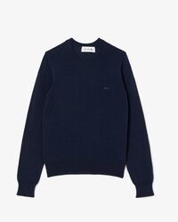 Pullover aus 3D-Strick mit Rundhalsausschnitt