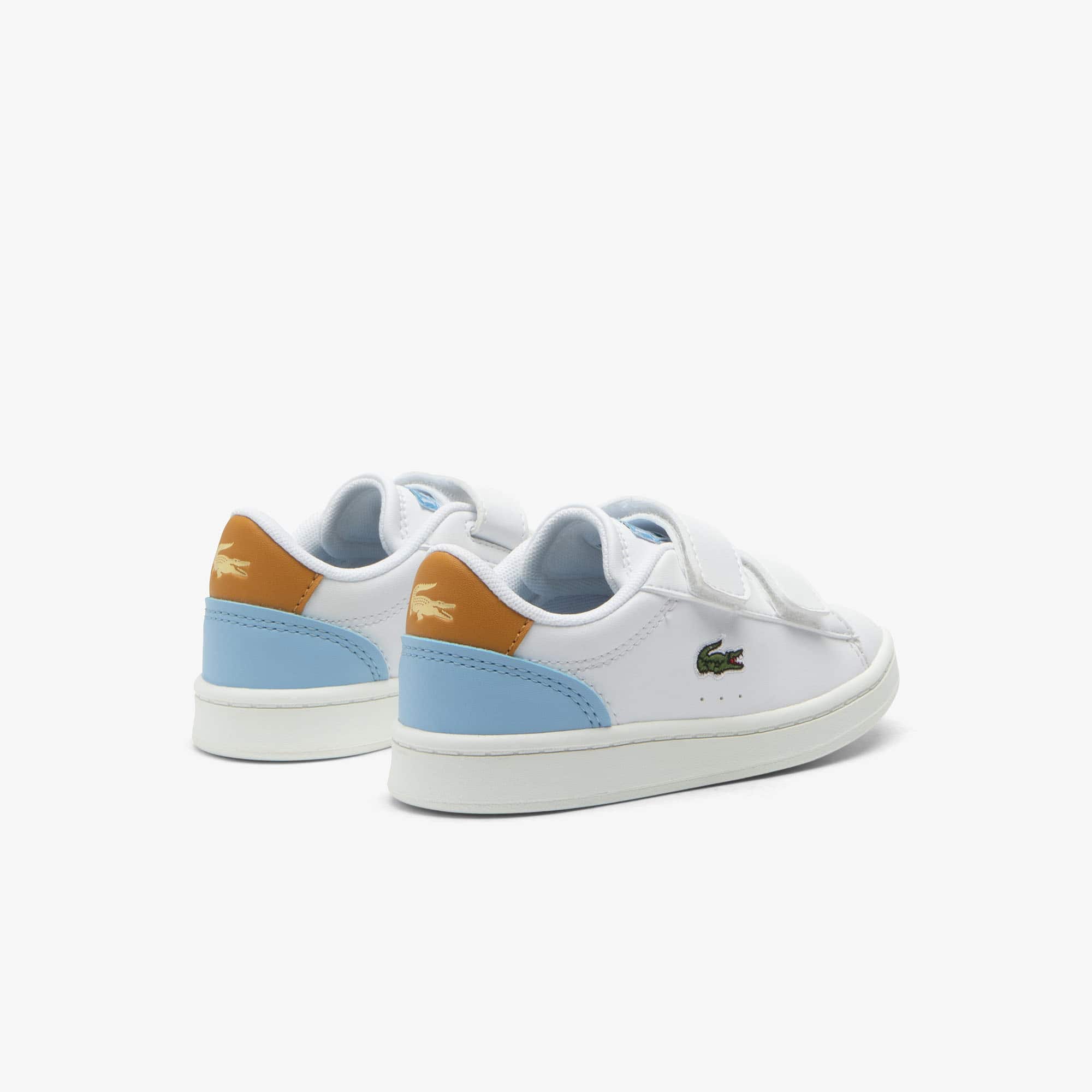 Thumbnail - Lacoste Kinder-Sneakers Carnaby Set - WHITE/LIGHT BLUE Size 22
