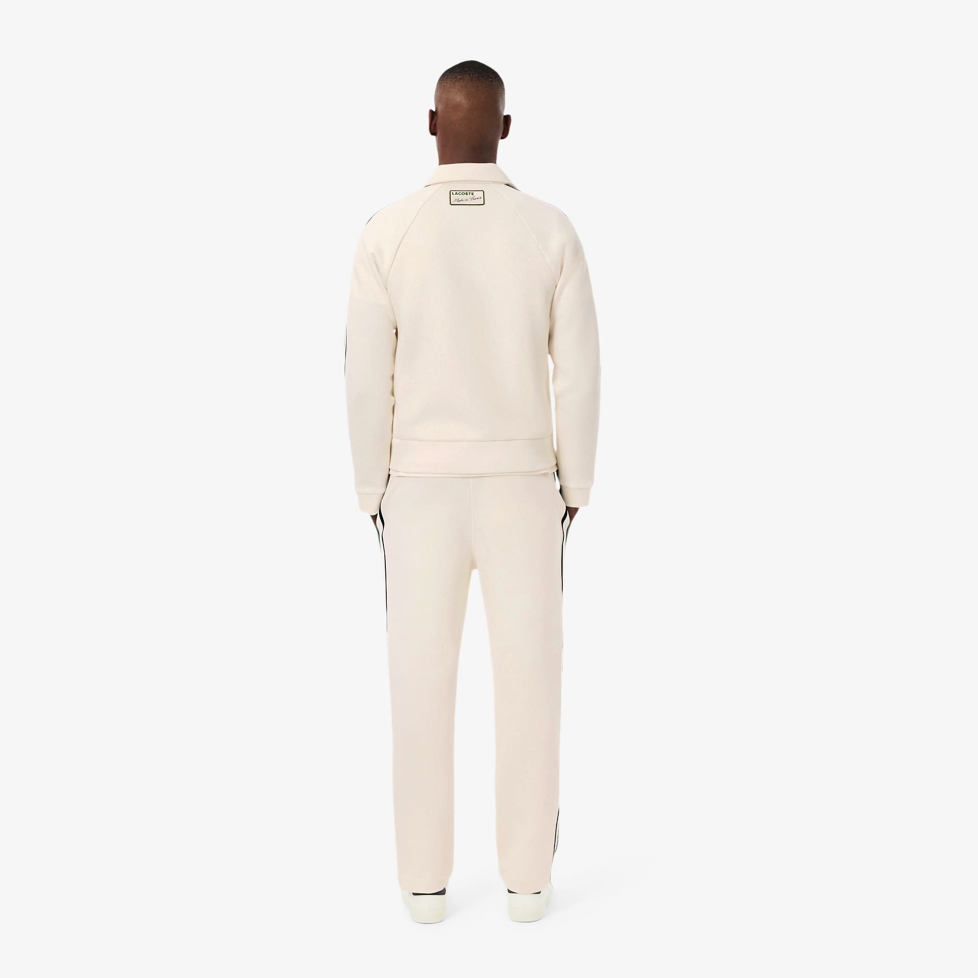 Thumbnail - Lacoste Französische Trainingshose - Creme Size XS