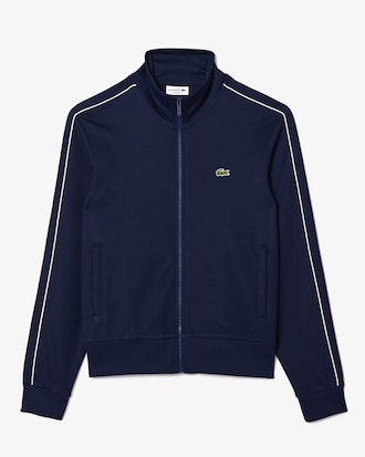 Trainingsjacke Paris aus Piqué mit Reißverschluss