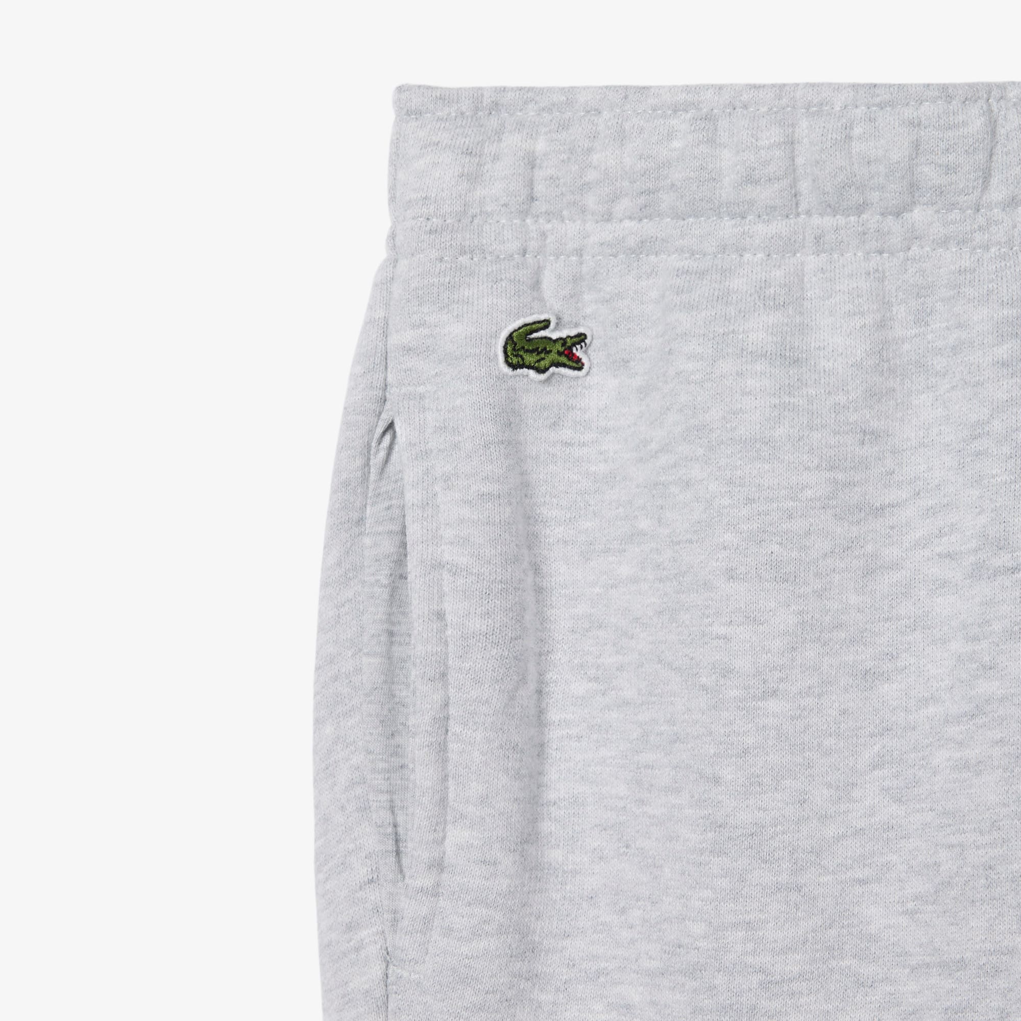 Thumbnail - Lacoste Trainingshose aus Fleece - Heidekraut Grau Size 4 - 4A