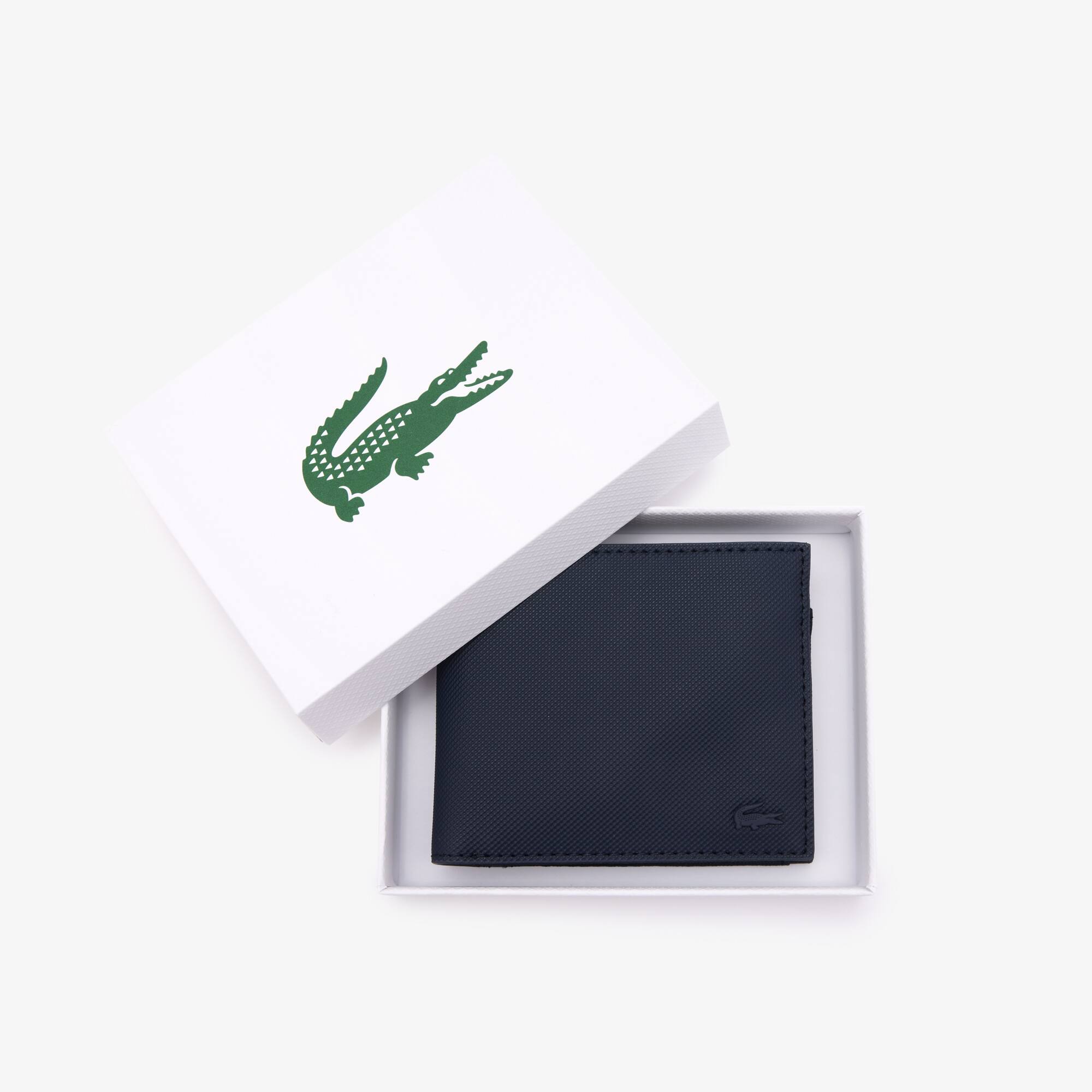Thumbnail - Lacoste Mittelgroße, klassische Herren-Brieftasche - PEACOAT Size One Size