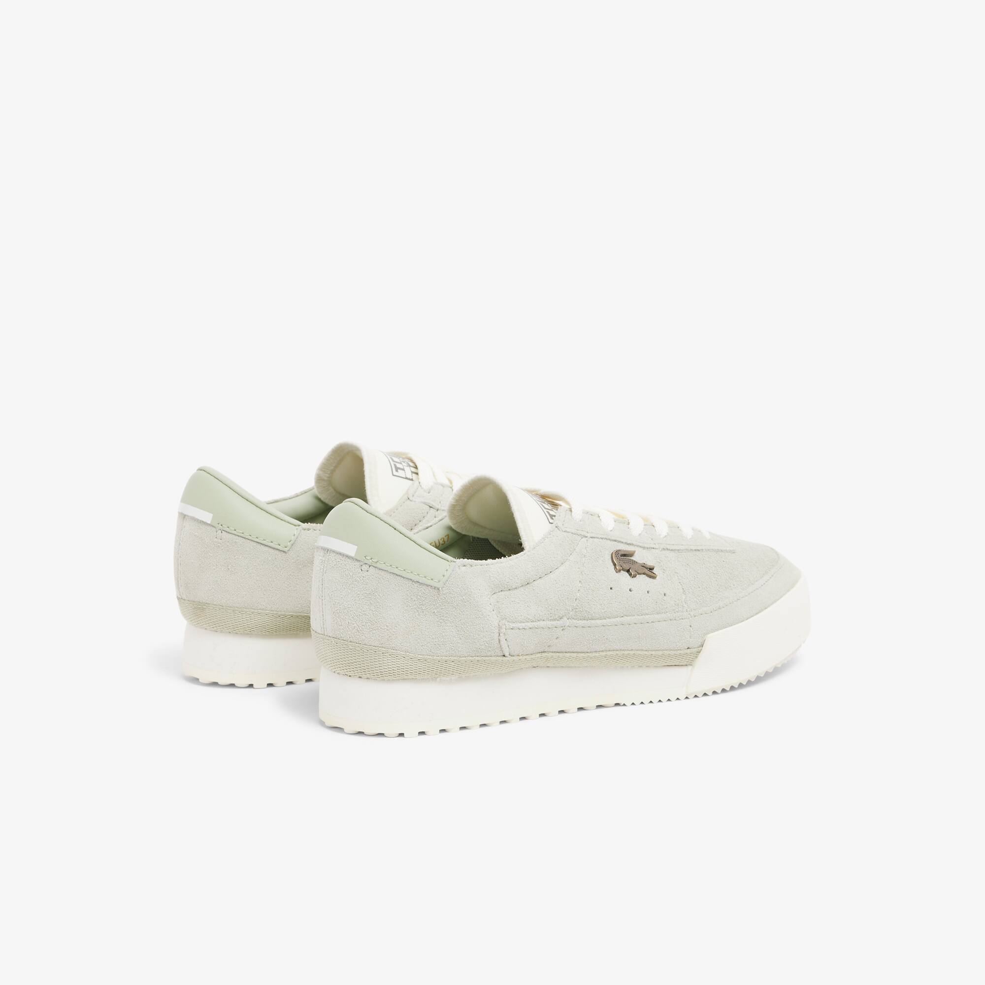 Thumbnail - Lacoste Damen-Sneakers Aura - LT KHK/OFF WHT Size 42
