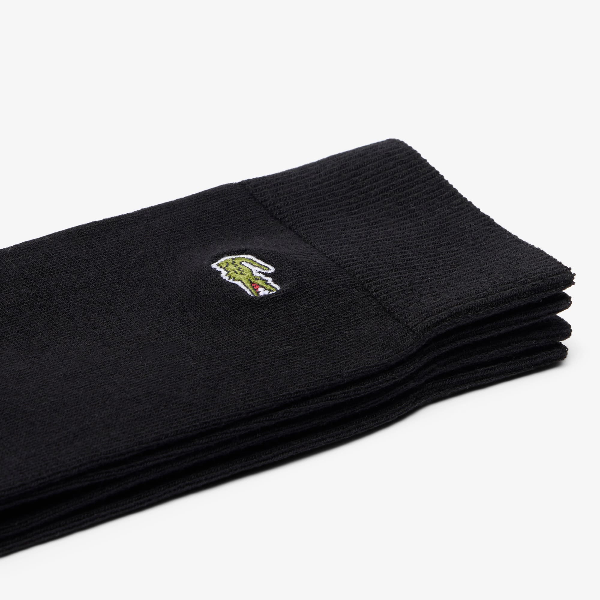 Thumbnail - Lacoste 2er-Pack lange Socken - Schwarz Size 43/46