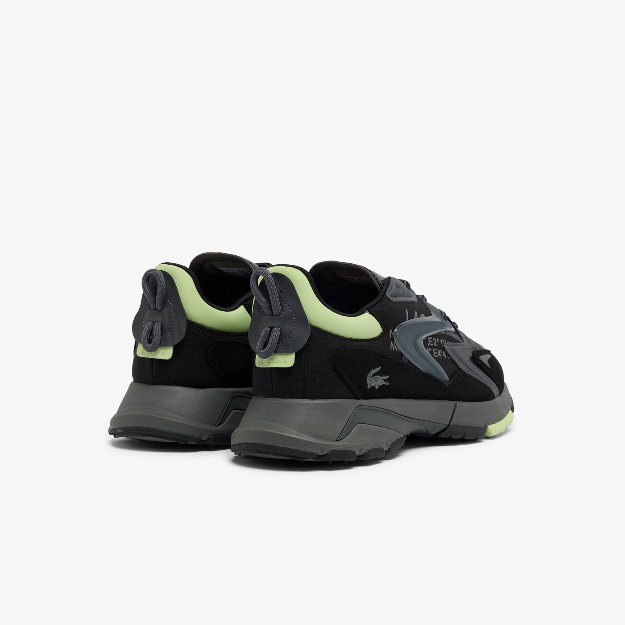 Thumbnail - Lacoste Herren-Sneakers L003 Neo Tech - BLK/LT GRN Size 42