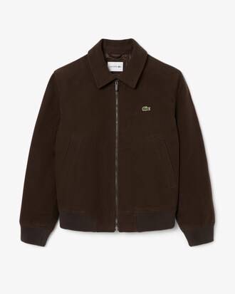 Wattierte Moleskin-Jacke